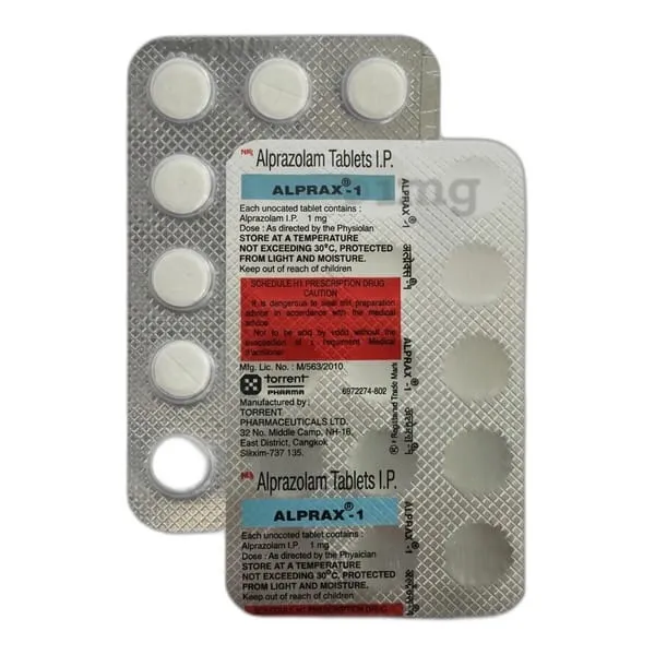 Alprazolam 1mg